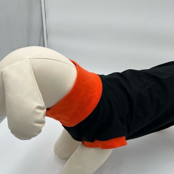 Dog Surgical Recovery Suit - Black with Orange Accents, Size M (NWOT) - Picture 3 of 10